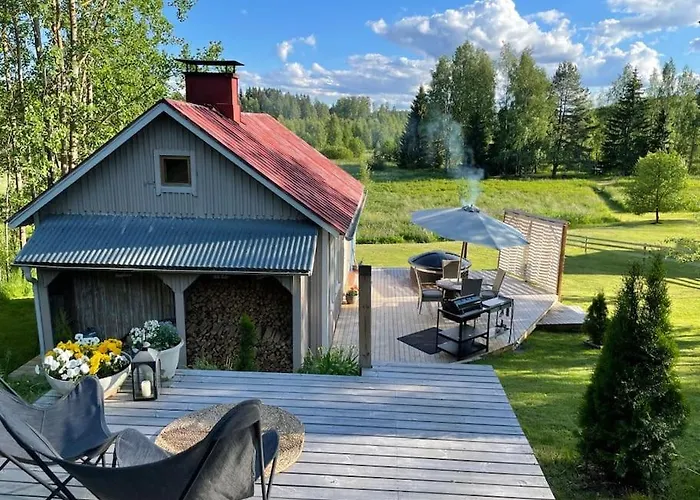 Romantic With Sauna Tatil Evi Porvoo